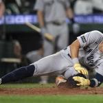 New York Yankees rookie sensation Oswaldo Cabrera was taken off the field in an ambulance after suffering a brutal ankle injury on Saturday night.